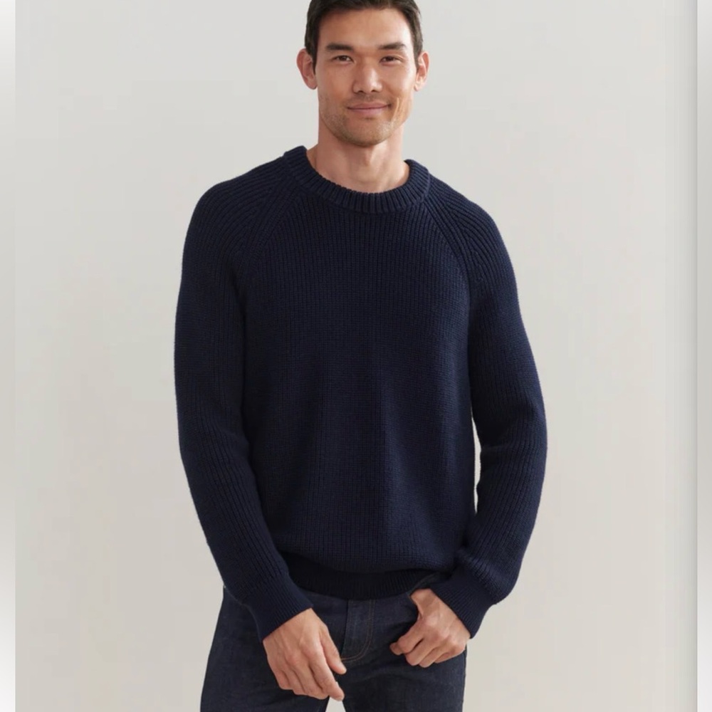 Jenni Kayne Men’s Cotton Fisherman Sweater